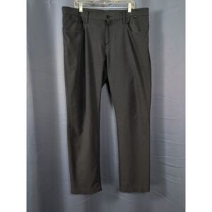 Travis Mathew Open To Close Pants Mens 38x32 Dark Gray Performance Chino Golf
